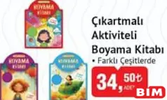 ÇIKARTMALI AKTİVİTELİ BOYAMA KİTABI ÇIKARTMALI AKTİVİTELİ BOYAMA KİTABI